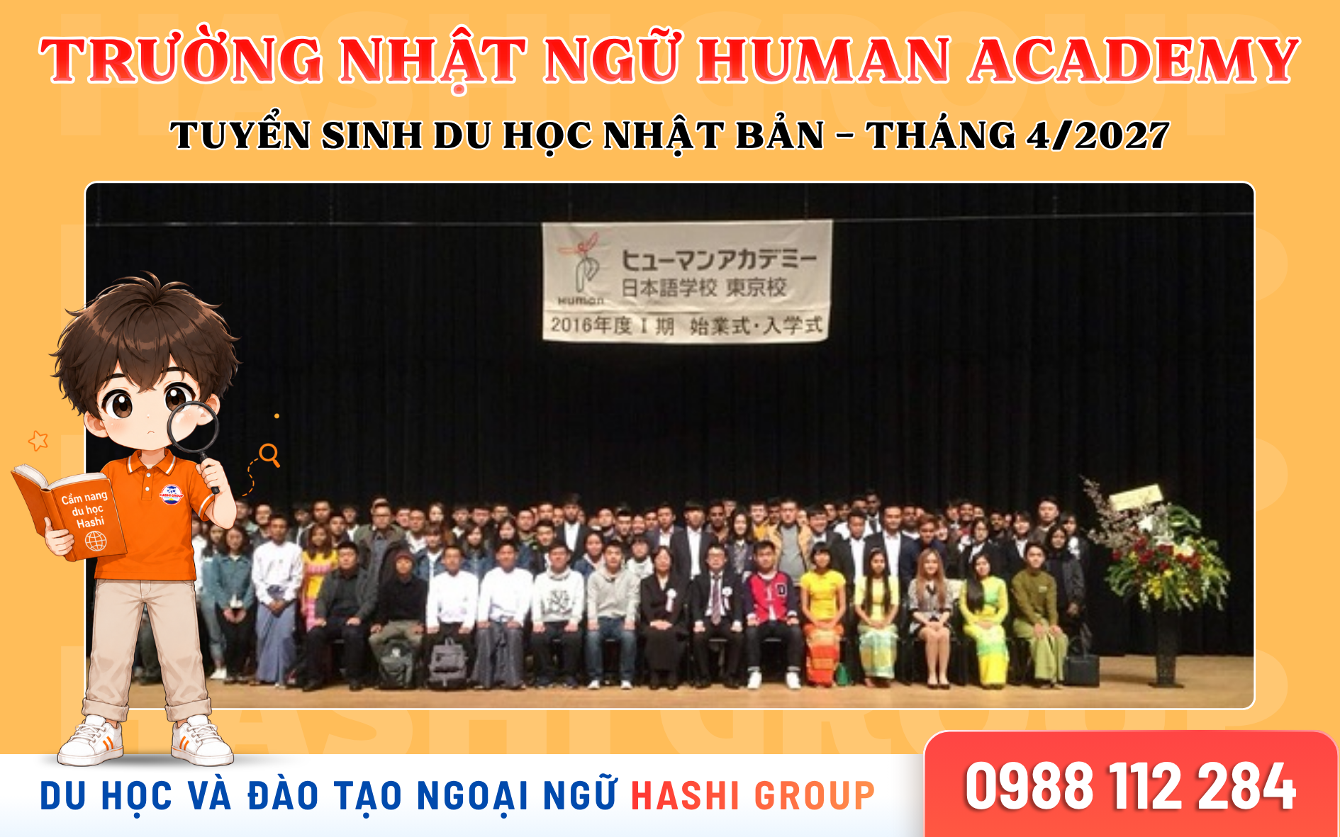 Khám phá trường Nhật ngữ Human Academy: 5 cơ sở trải dài khắp Nhật Bản